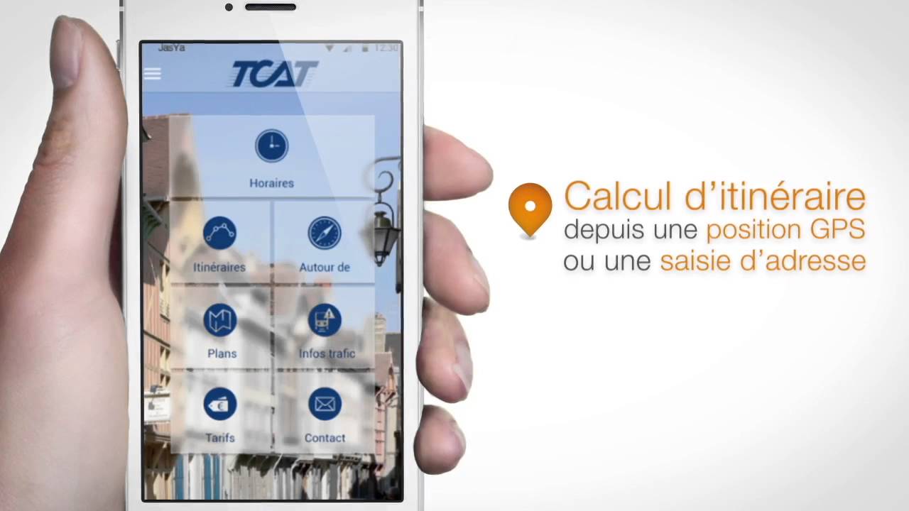 Application mobile TCAT: optimiser vos déplacements dans le Grand Troyes